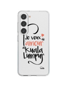 Cover Samsung Galaxy S23 5G Je veux de l'amour à Kuala...