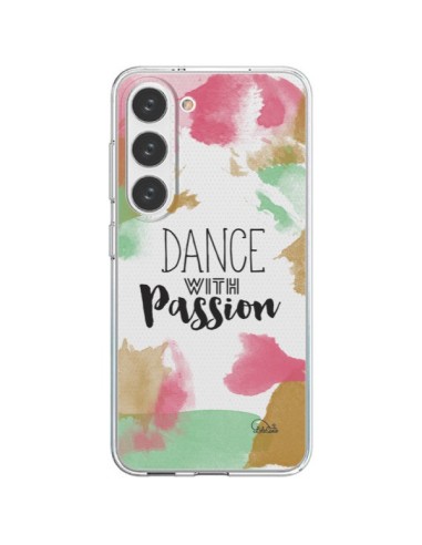 Coque Samsung Galaxy S23 5G Dance With Passion Transparente - Lolo Santo