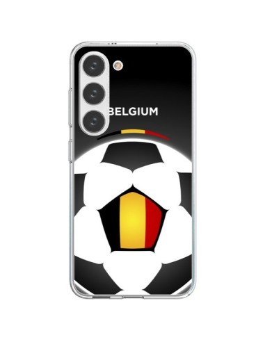 Coque Samsung Galaxy S23 5G Belgique Ballon Football - Madotta