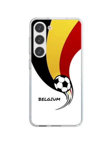 Coque Samsung Galaxy S23 5G Equipe Belgique Belgium Football - Madotta