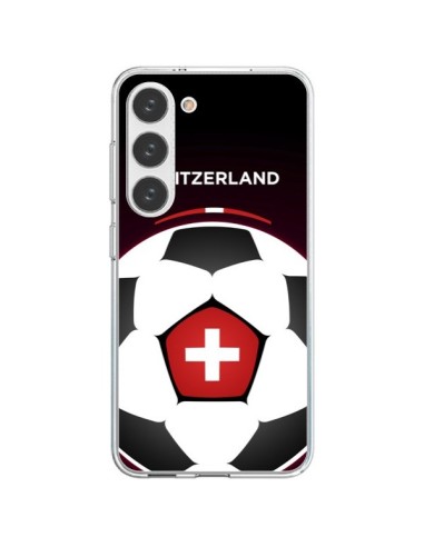 Coque Samsung Galaxy S23 5G Suisse Ballon Football - Madotta