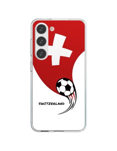 Coque Samsung Galaxy S23 5G Equipe Suisse Switzerland Football - Madotta