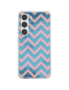 Coque Samsung Galaxy S23 5G Azteque Chevron Sunset - Mary...