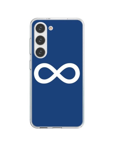 Coque Samsung Galaxy S23 5G Infini Navy Blue Infinity - Mary Nesrala