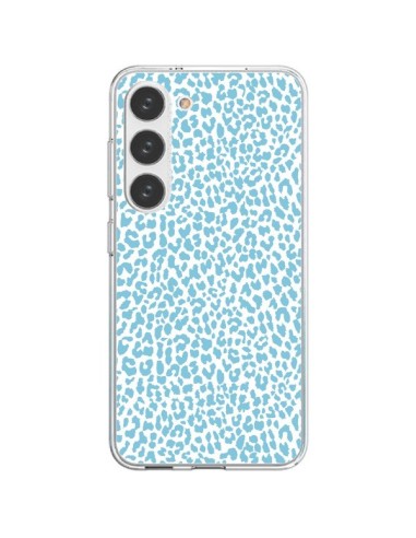 Coque Samsung Galaxy S23 5G Leopard Turquoise - Mary Nesrala