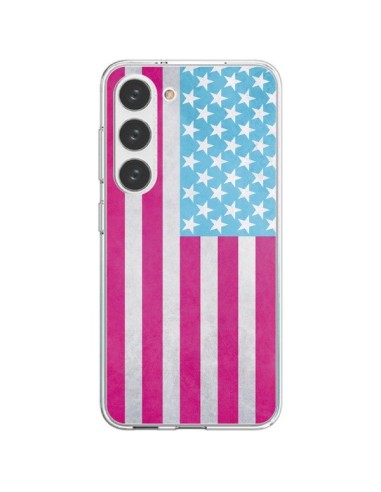 Samsung Galaxy S23 5G Case Flag USA Vintage - Mary Nesrala