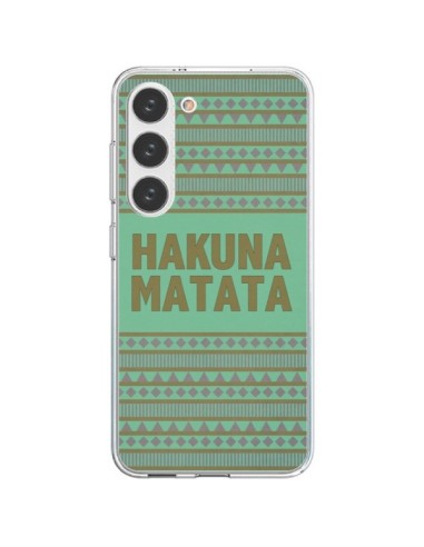 Coque Samsung Galaxy S23 5G Hakuna Matata Roi Lion - Mary Nesrala
