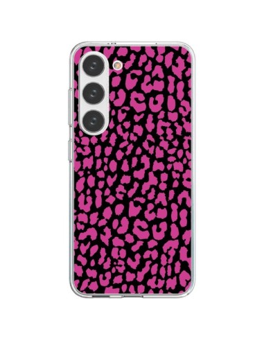 Coque Samsung Galaxy S23 5G Leopard Rose Pink - Mary Nesrala