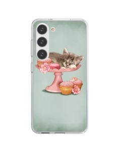 Cover Samsung Galaxy S23 5G Gattoon Gatto Kitten Biscotto...