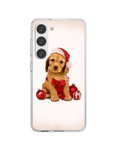Samsung Galaxy S23 5G Case Dog Santa Claus Christmas...