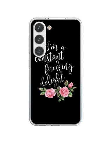 Samsung Galaxy S23 5G Case Fucking Delight Flowers - Maryline Cazenave