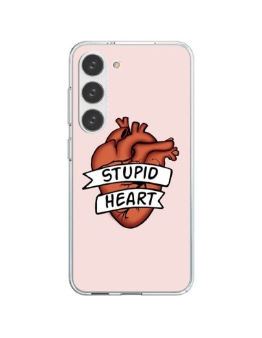 Coque Samsung Galaxy S23 5G Stupid Heart Coeur - Maryline Cazenave