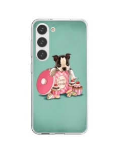 Cover Samsung Galaxy S23 5G Cane Cupcakes Torta Boite -...