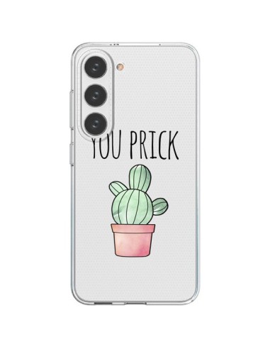 Samsung Galaxy S23 5G Case You Prick Cactus Clear - Maryline Cazenave