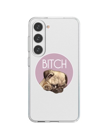 Coque Samsung Galaxy S23 5G Bulldog Bitch Transparente - Maryline Cazenave