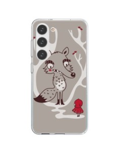Coque Samsung Galaxy S23 5G Le Petit Chaperon Rouge Loup...