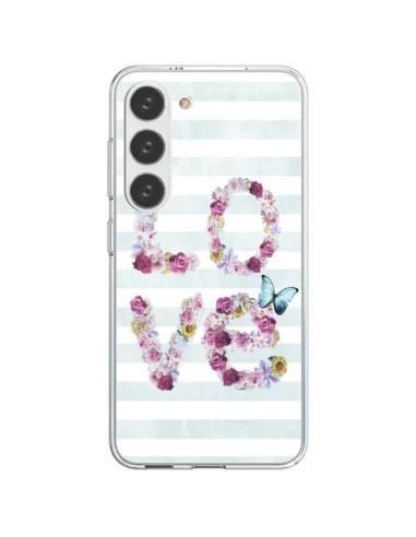 Samsung Galaxy S23 5G Case Love Flowerss Flowers - Monica Martinez
