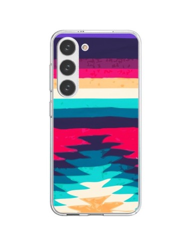 Coque Samsung Galaxy S23 5G Surf Azteque - Monica Martinez