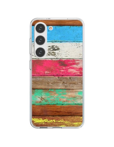 Coque Samsung Galaxy S23 5G Eco Fashion Bois - Maximilian San