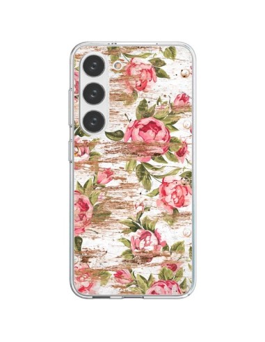 Coque Samsung Galaxy S23 5G Eco Love Pattern Bois Fleur - Maximilian San