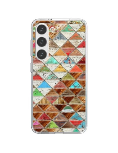 Cover Samsung Galaxy S23 5G Amore Pattern Triangolo - Maximilian San