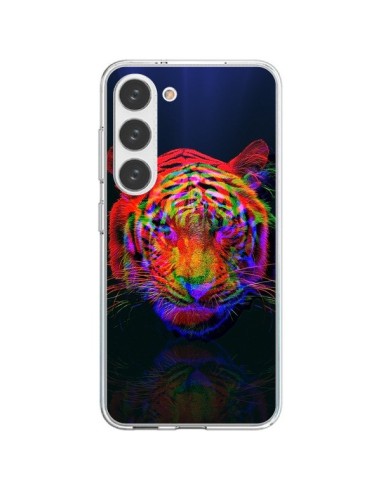 Coque Samsung Galaxy S23 5G Tigre Beautiful Aberration - Maximilian San