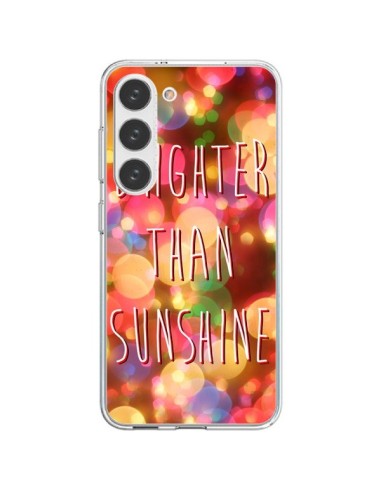 Coque Samsung Galaxy S23 5G Brighter Than Sunshine Paillettes - Maximilian San