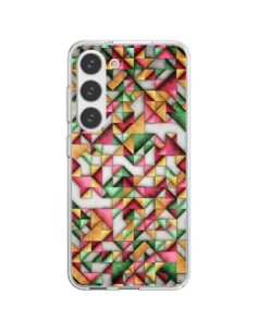 Samsung Galaxy S23 5G Case Aztec Triangle Geometrico...