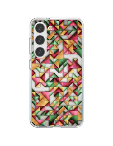 Samsung Galaxy S23 5G Case Aztec Triangle Geometrico World - Maximilian San