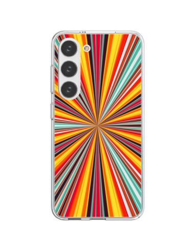 Coque Samsung Galaxy S23 5G Horizon Bandes Multicolores - Maximilian San