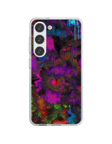 Coque Samsung Galaxy S23 5G Fleurs Lysergic Lujan - Maximilian San