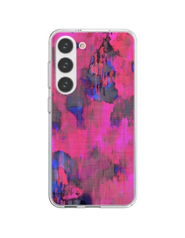 Coque Samsung Galaxy S23 5G Fleurs Rose Lysergic Pink - Maximilian San