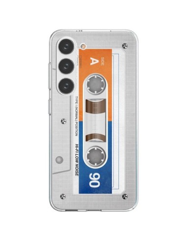 Samsung Galaxy S23 5G Case White Cassette K7 - Maximilian San