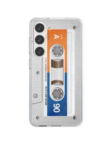 Coque Samsung Galaxy S23 5G White Cassette K7 - Maximilian San