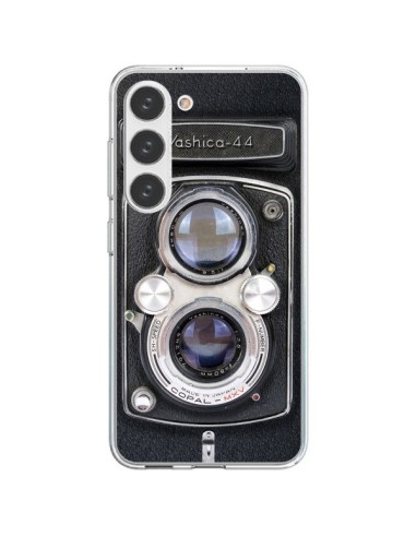 Cover Samsung Galaxy S23 5G Vintage Camera Yashica 44 Fotografia - Maximilian San