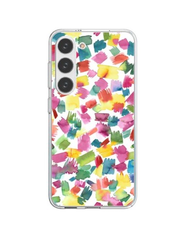 Coque Samsung Galaxy S23 5G Abstract Spring Colorful - Ninola Design