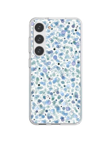 Cover Samsung Galaxy S23 5G Cosmic Bolle Blu - Ninola Design