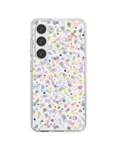 Coque Samsung Galaxy S23 5G Cosmic Bubbles Multicolored - Ninola Design