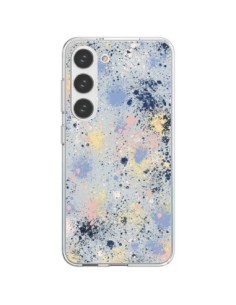 Cover Samsung Galaxy S23 5G Gradient Watercolor Lines Blu...