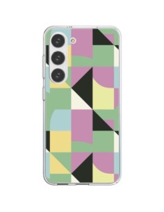 Coque Samsung Galaxy S23 5G Ink Flowers Yellow - Ninola...