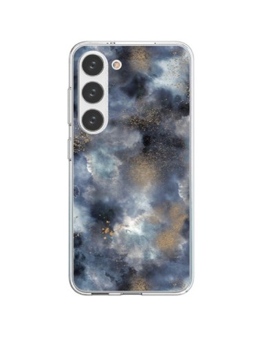 Cover Samsung Galaxy S23 5G Relaxing Tropical Dots Scuro - Ninola Design