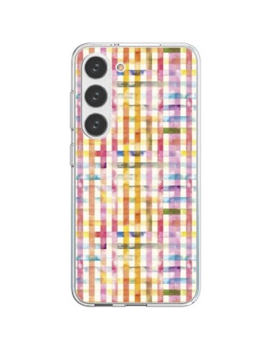 Samsung Galaxy S23 5G Case Vichy Black Yellow - Ninola Design