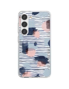 Samsung Galaxy S23 5G Case WaterColor Stains Righe...