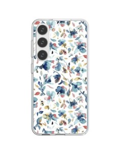 Cover Samsung Galaxy S23 5G Watery Hibiscus Blu - Ninola...