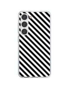 Coque Samsung Galaxy S23 5G Bonbon Candy Noire et Blanche...