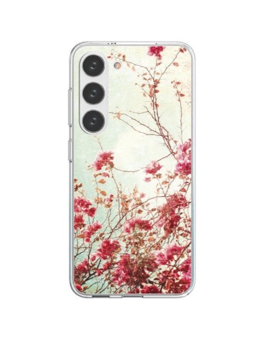 Samsung Galaxy S23 5G Case Flowers Vintage Pink - Nico