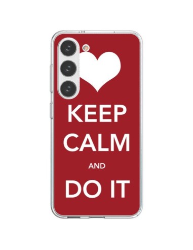 Coque Samsung Galaxy S23 5G Keep Calm and Do It - Nico