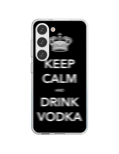 Coque Samsung Galaxy S23 5G Keep Calm and Drink Vodka - Nico