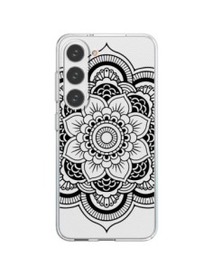Samsung Galaxy S23 5G Case Mandala Black Aztec Clear - Nico