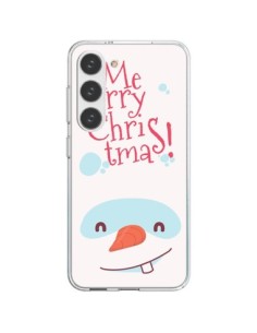 Cover Samsung Galaxy S23 5G Pupazzo di Neve Merry...